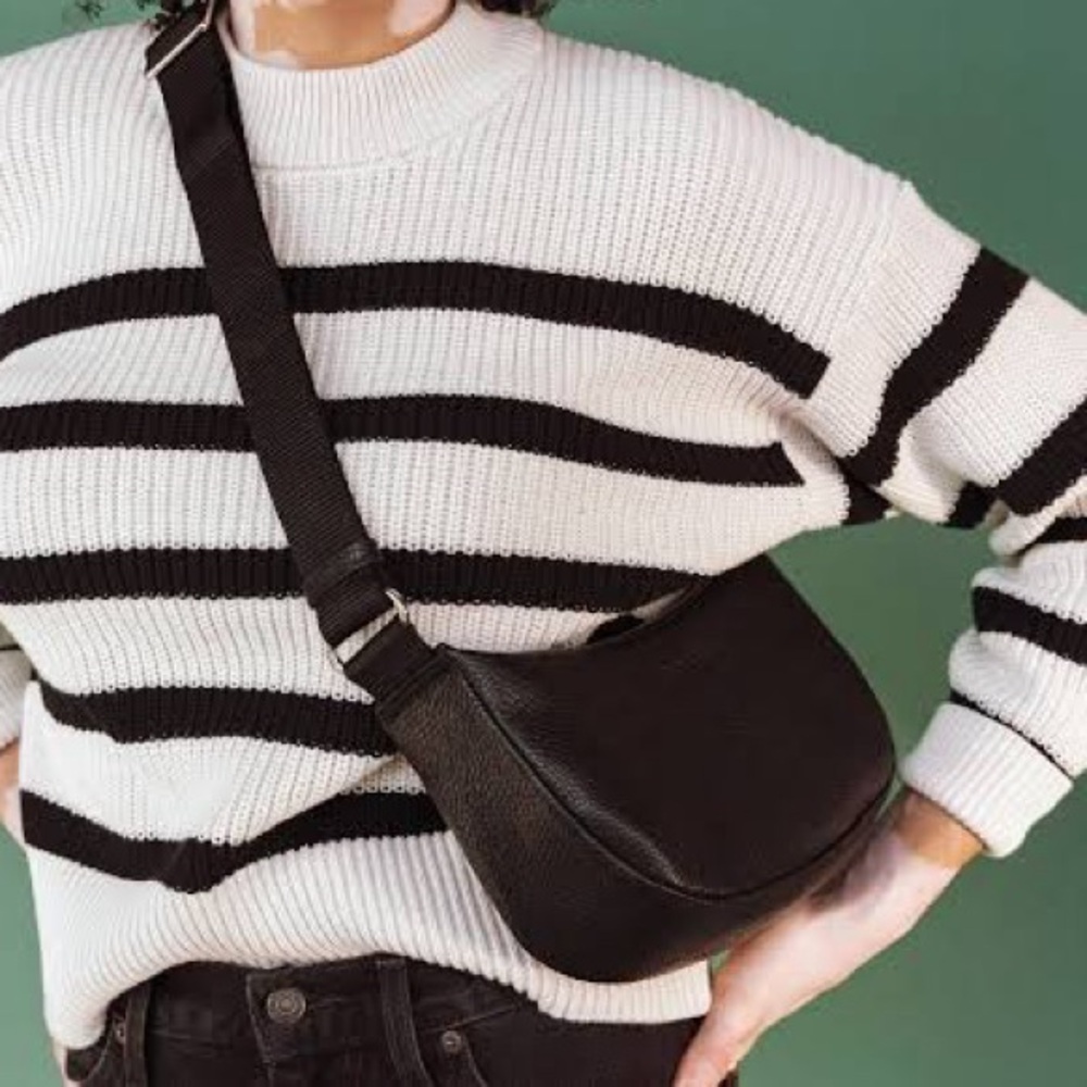 NWOT Poppy Barley ‘The Slouchy Crossbody Bag’ in Black